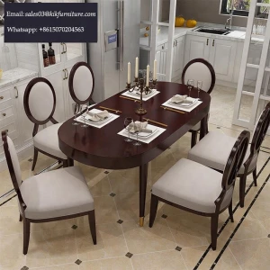 TB01 Solid wood frame dining chair dining table dining table set