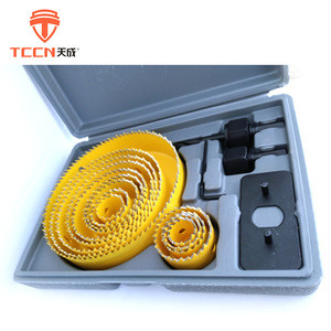TCCN Chinese Factory Woodworking Cutting M42 Bimetal Steel Deep Hole Saws