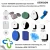 Import tens pad button 3.5mm&amp;size:4*6cm  non-woven cloth electrode for Tens Unit/ Snap Electrodes Pads For Physical Therapy Equipments from China