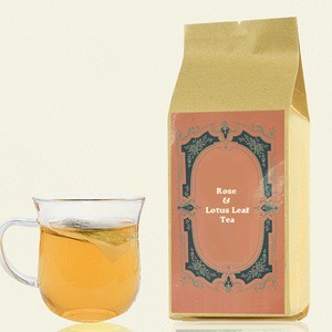 The Classic Rose Lotus Leaf Tea Natural Slimming Beauty Tea For Beautiful You