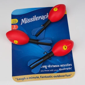 The FunSLINGER Monstrous Missile Game of Throw and Catch  Replacement Whissile - 3 pack