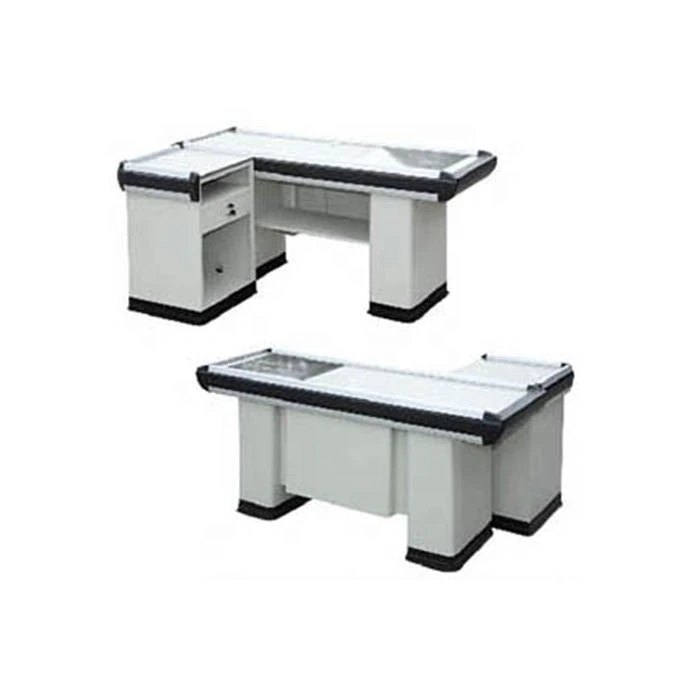 The most compety best selling factory price supermarket cash checkout counter&amp;desk