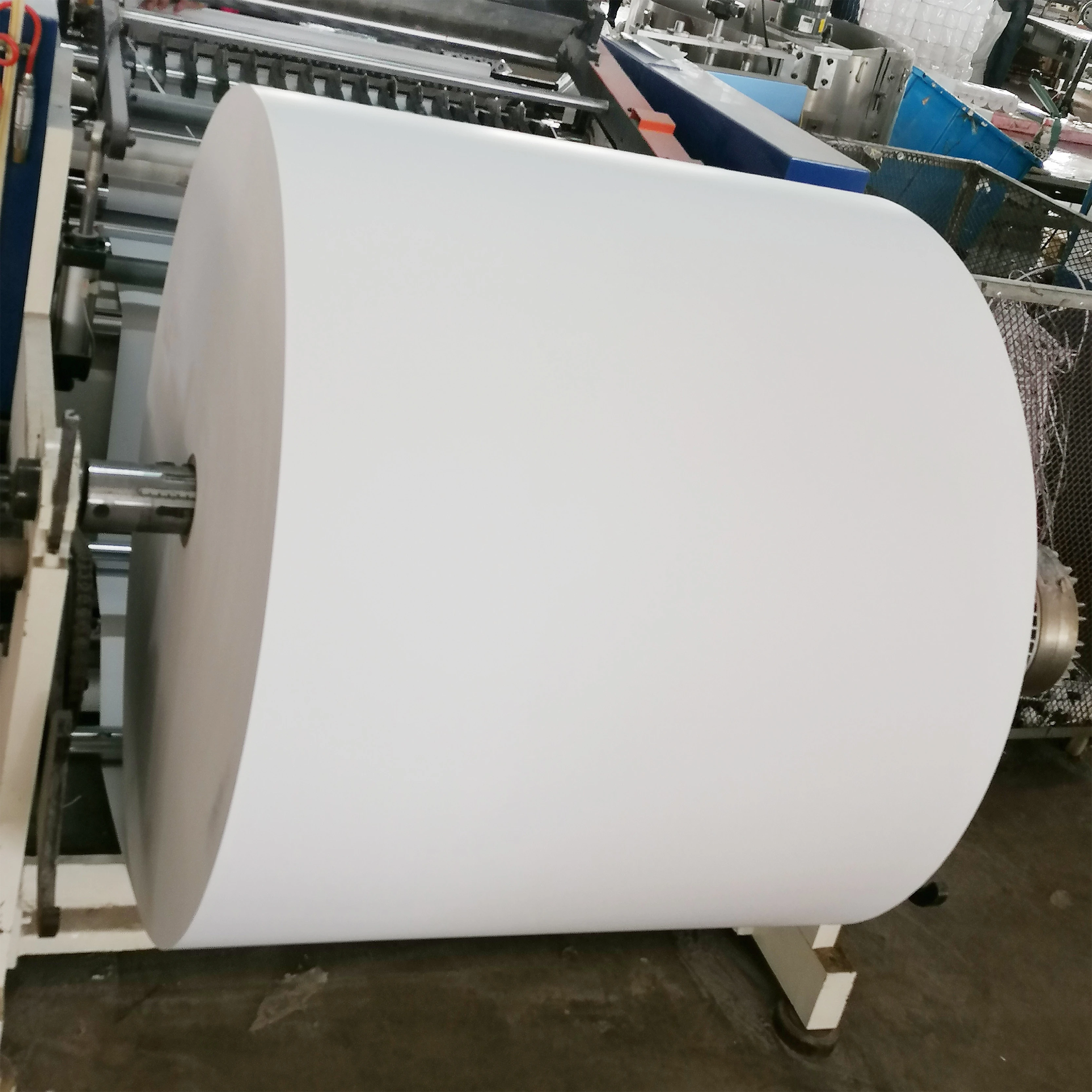 Thermal Jumbo roll thermal paper 795mmx5000m  for slitting Thermal Pos Paper roll