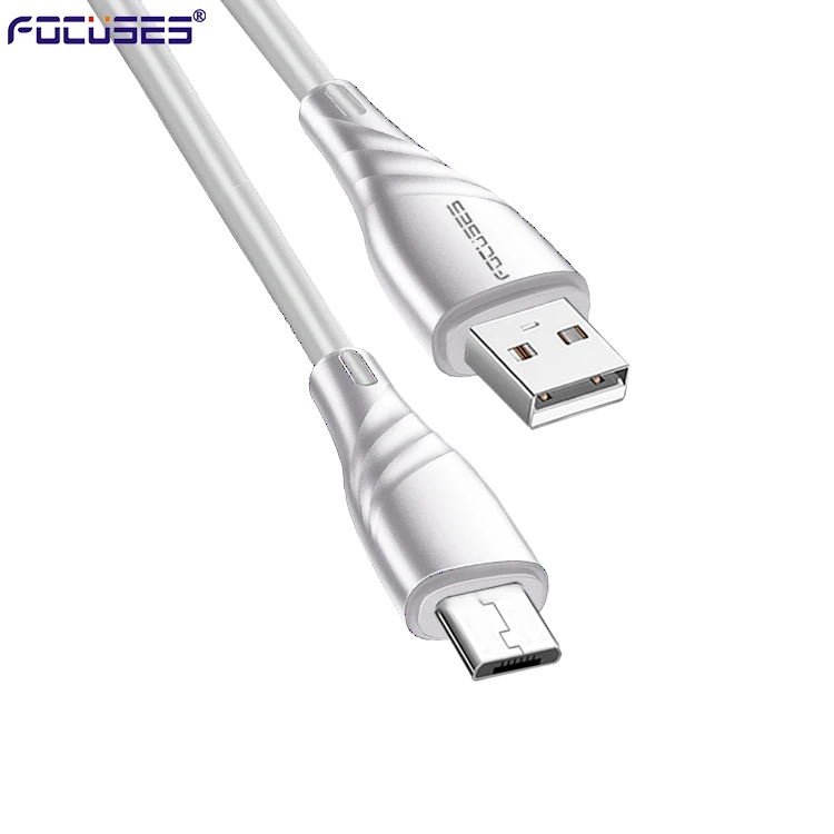 Three Line New Design PVC USB cable Charging cable meter Data cable micro B connector TYpe B