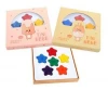 [Tinibebe] KOREA Chocolate Crayon star pen 12 Colors / set made with food ingredients paraffin-free non harmful for kids