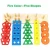 Top hot sell montessori wooden geometric sorting board blocks toys educational wooden toys for children