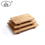 Top Popular Special Rectangle Bamboo Sushi Display Tray For Restaurant&Home&Kitchen