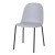Import Top quality home furniture free sample more colors option Modern Nordic Dining Chairs With Black Powder Coated Metal Legs from China