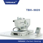 TOPEAGLE TBH-9820 computerized eyelet buttonhole industrial sewing machine