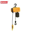 TUV standard lift height 3m wireless remote control 1 ton electric hoist, fast speed chain electric hoist