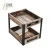 Import Two Tier Industrial style desktop wooden office document file tray with chalkboard labels from China