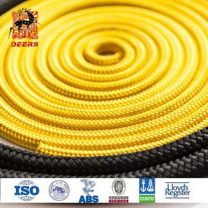 UHMWPE fiber double braided rope anchor