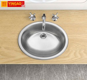 Unique Design hand wash sink 304 Stainless Steel washbasin bathroom sinks