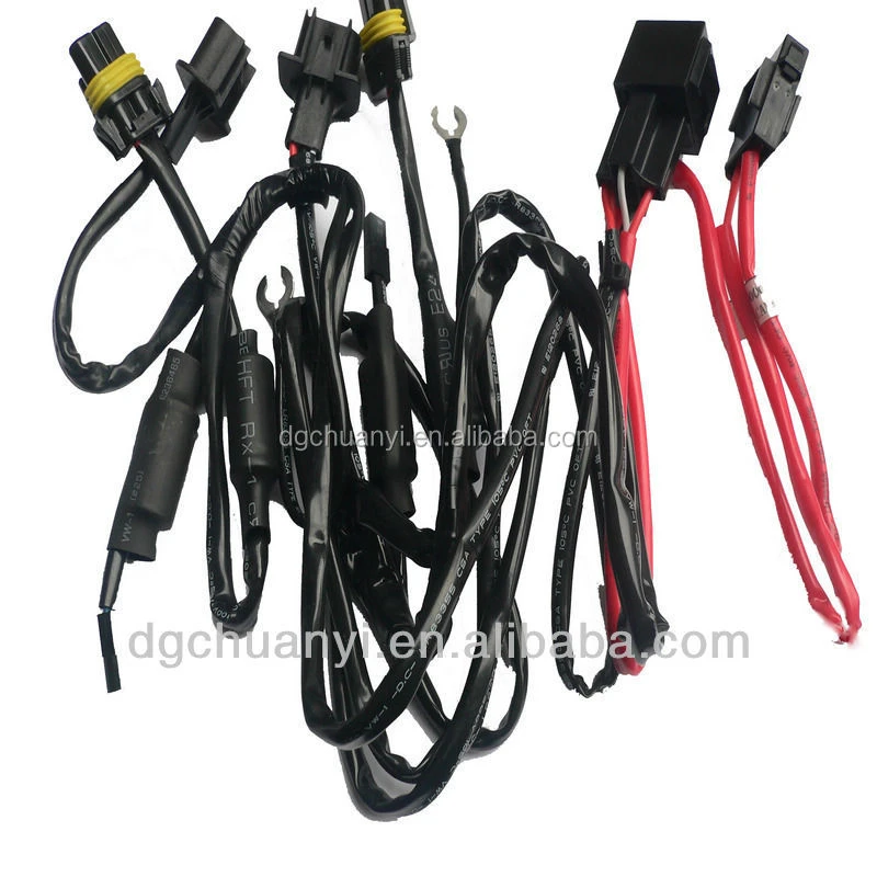 Universal Wiring Harness Wire Switch Kit Auto 40a Relay Fuse ...