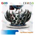 UPC Flat Beaker Fancy Water Pipes Glass Smoking Bubbler Novelty Smoking Pipes