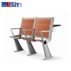 US928 Hot sale school lecture hall seating,Aluminum University Step Classroom School Chair With Table Bench For Students