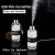 Import USB Air Humidifier Aroma small portable in car Essential Oil Mini Car Scent fragrance Diffuser perfume bottle led wood with logo from China