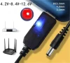 usb boost cable 5v step up to 7.2 v9v 12v USB  step up cable  for Router Modem BPR