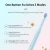 Import USB Rechargeable Sonic 43000 Vibration Mini Electric Toothbrush Slim Sonic Electric Toothbrush from China