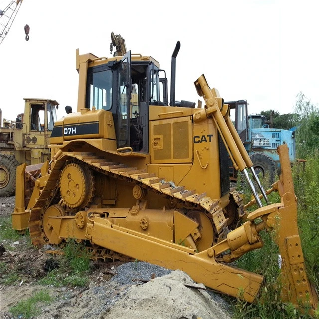 Used cat bulldozer D7H in low price, Used D7H/D4H in working condition