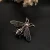 Import Vintage Antique Stereoscopic Cameo Metal Cute Bees Insect Brooches Pins Party Accessories Jewelry from China