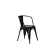 Import Vintage Tol Style Metal Restaurant Chair With Arm from China