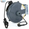Wall mounted garden hose reel 1/2 inch 20m cable pulling reel for air water electric lighting