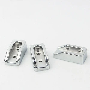 Wardrobe Tube Bearing Clothes Rails Support Clothes Rod Holder 16 MM Flange Seat Clothes Lever Garment Holder Seat Base