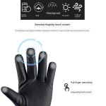 Waterproof and breathable winter leather cloth ski gloves Ski Mittens