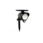Waterproof decorative 12leds landscape adjustable solar powered spot lights garden patio lawn lamp
