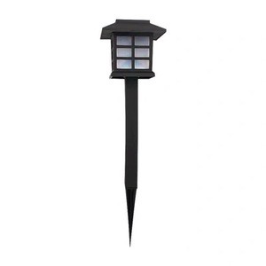 Waterproof Outdoor Plastic  Home Lawn Pathway Landscape Decoration Led Solar Stake Garden Light