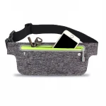Waterproof running reflective running belt gym sports running mens waist bag