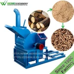 Weiwei machinery wood chips mulch 3 point hitch wood chipper diesel