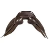 Western Brown Horse Equipment Saddle Genuine Leather Equestrian Jump Riding Treeless Saddle