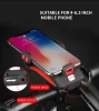 WHEEL UP Rechargeable 130DB Power Bank Bike Phone Holder Light Bicycle Headlight Warning Horn Lamp