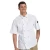 Import white cheap kitchen chef uniform jacket coat design from China