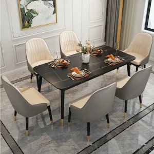 White color dinning table set dining room furniture dining room tables