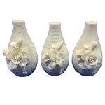 White Wedding Decorations Ceramic Floor Vase