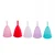 Import Wholesale 100% FDA Medical Grade Eco Friendly Sterilizer Collapsible Organic Reusable Silicone Menstrual Cup from China