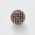 Import Wholesale 12mm Round Ball Crystal Metal Beads Micro Pave CZ Round Ball Spacer Beads For Jewelry Accessoris from China