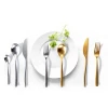 Wholesale 304 Dull Gold Cutlery Light Spoon Knife and tea spoon