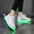 Import Wholesale 7 Colors Unisex Led adults Shoes USB Lights up PU upper Casual shoes kids from China