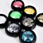 Wholesale 8-Color High Quality Loose Powder Private Logo Mineral Ingredient Diamond Glitter Eyeshadow Private Label