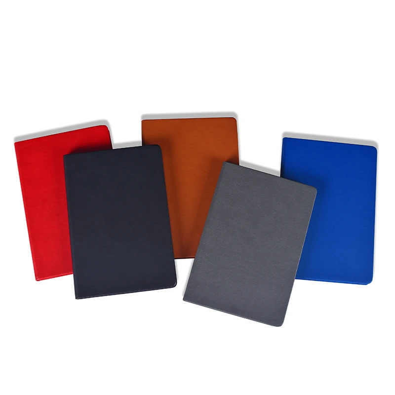 Wholesale A5 Luxury Notebook Custom Logo Creative Business Leather Journal Notebook With Pen