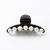 Import Wholesale Acrylic Pearl Korean Resin Woman Big Plastic Hair Claw Clip for women from China