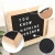 Import Wholesale amazon black 10*10inches felt letter board from China