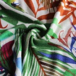 Wholesale block print soft waxed combed voile cotton jersey wholesale 100 cotton print fabric
