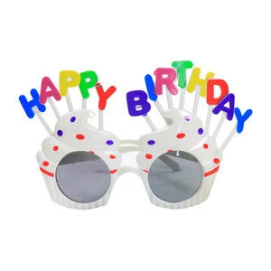 Wholesale cheap happy birthday birthday party supplies children funny party dress up glasses