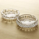 Wholesale cheap Square Glass Cigar Ashtray, Custom Crystal Glass Ashtray