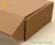 Import Wholesale custom Kraft corrugated shipping carton paper shoe packaging box from China
